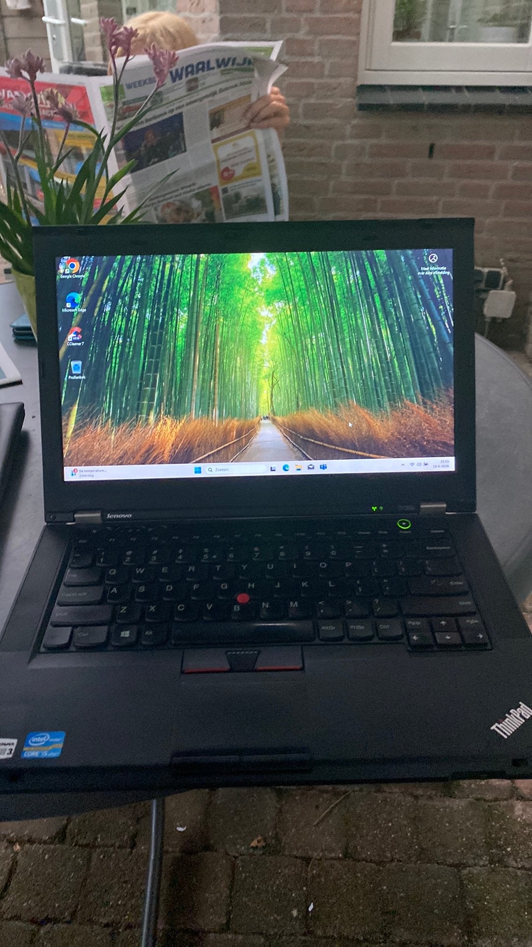 Uitstekende Lenovo i5 met Windows 11 + Adapter, Met videokaart, 8 GB, Ophalen of Verzenden, Zo goed als nieuw