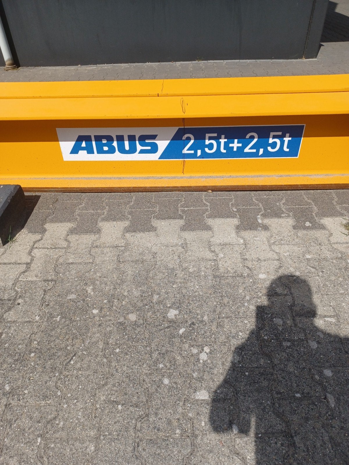 abus bovenloopkraan balken, Ophalen