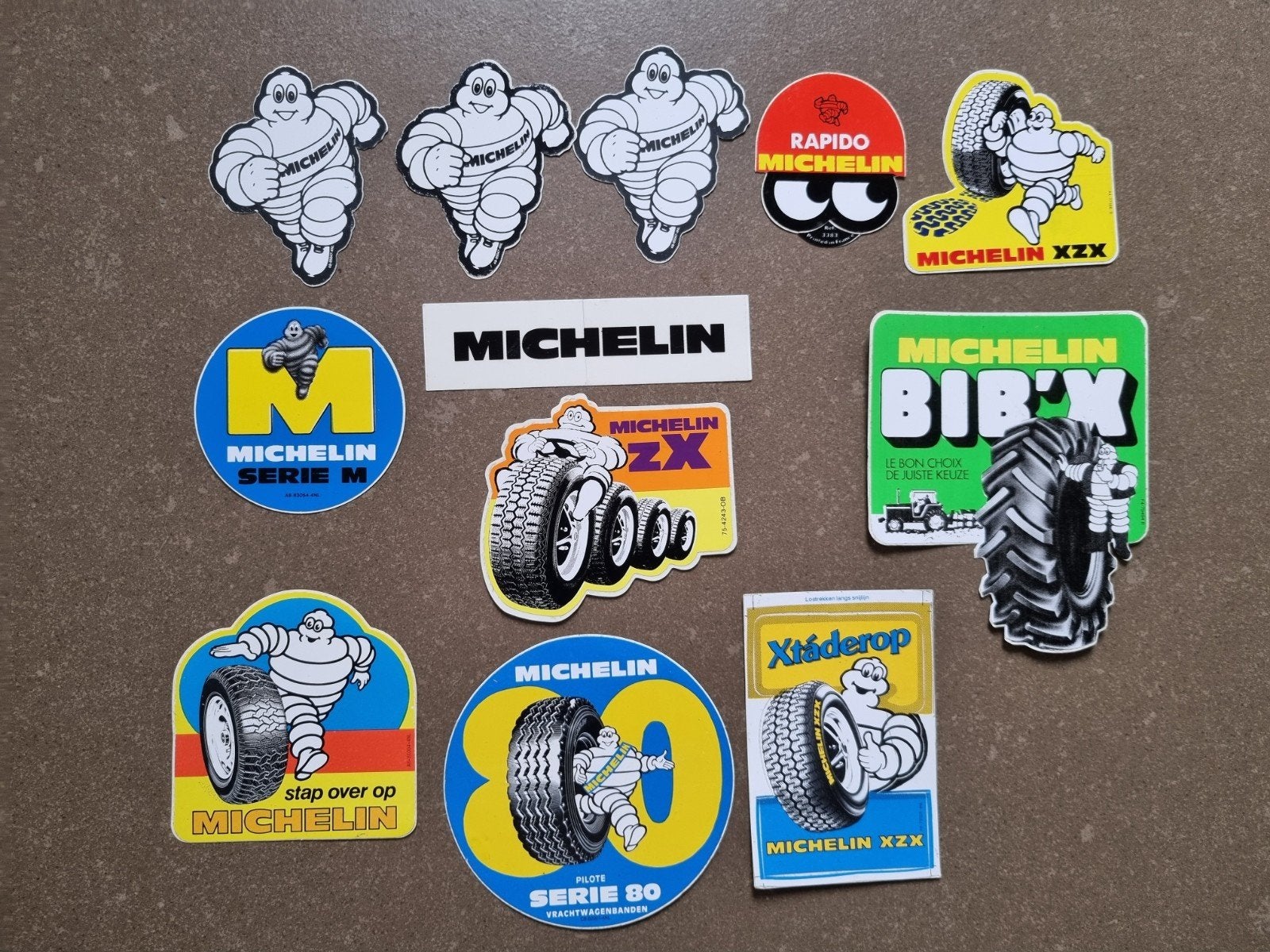 Diverse Michelin stickers, Ophalen of Verzenden, Zo goed als nieuw, Merk