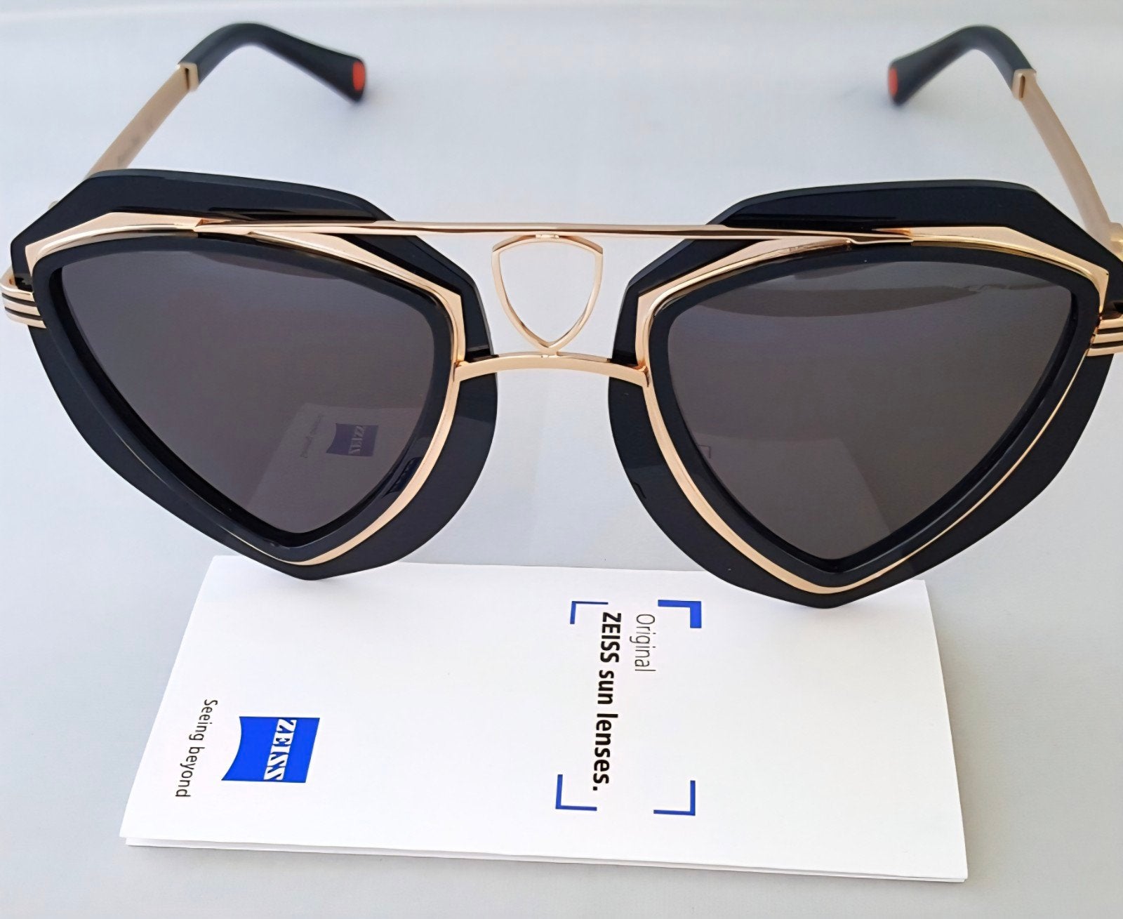 Tonino Lamborghini Zonnebril - Zwart/Goud, Overige merken, Zonnebril, Zwart, Nieuw