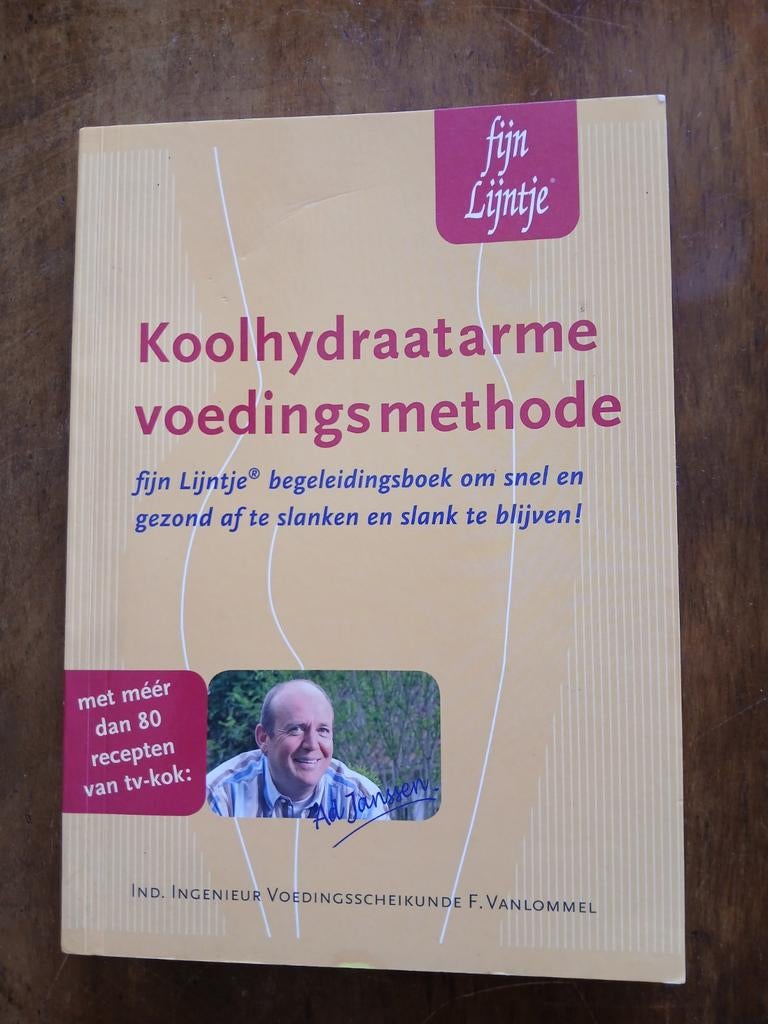 WD015 Koolhydraatarme voedingsmethode Fijn Lijntje, Boeken, Kookboeken, Gelezen, Ophalen of Verzenden
