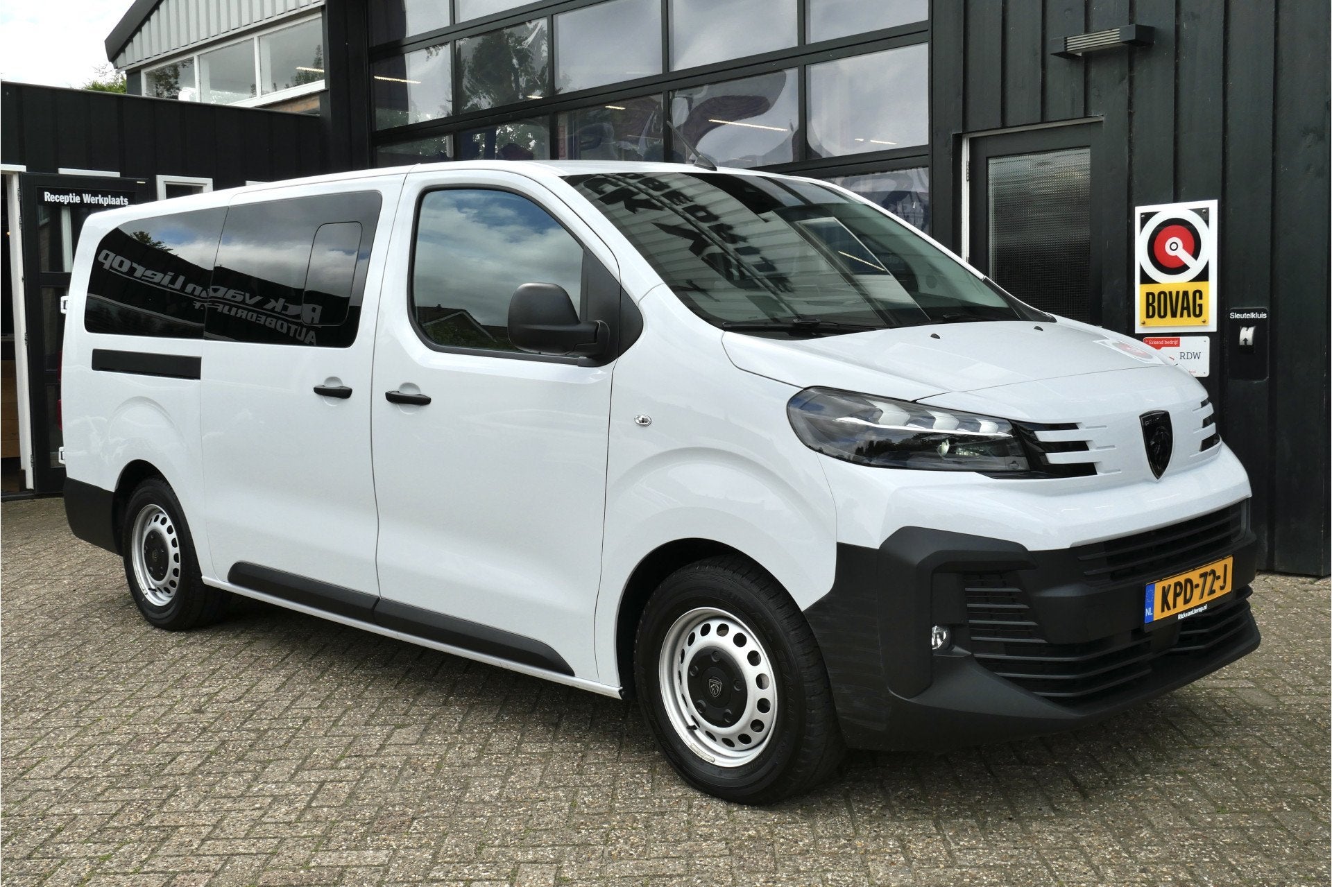 Peugeot e-Expert Long 75 kWh | Carplay | Camera | 2x SCHUIF, Auto's, Peugeot, Gebruikt, Overige carrosserieën, 40 min, Wit