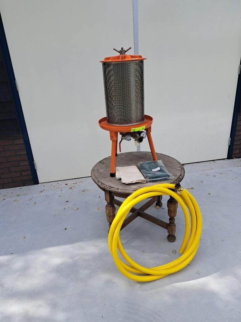 zelf wijn maken, vinificatie, Ophalen, Gebruikt