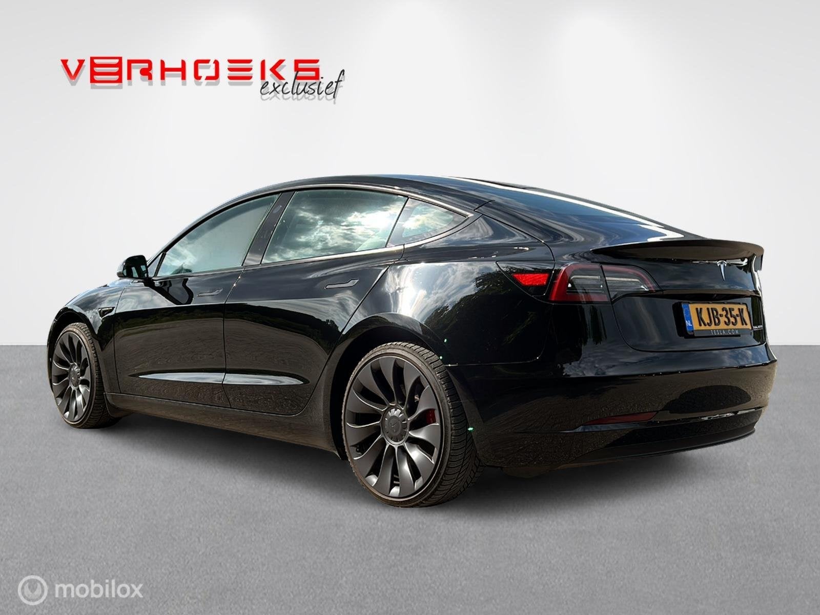 Tesla Model 3 Performance AWD 75 kWh, Automaat, Gebruikt, Zwart, 547 km