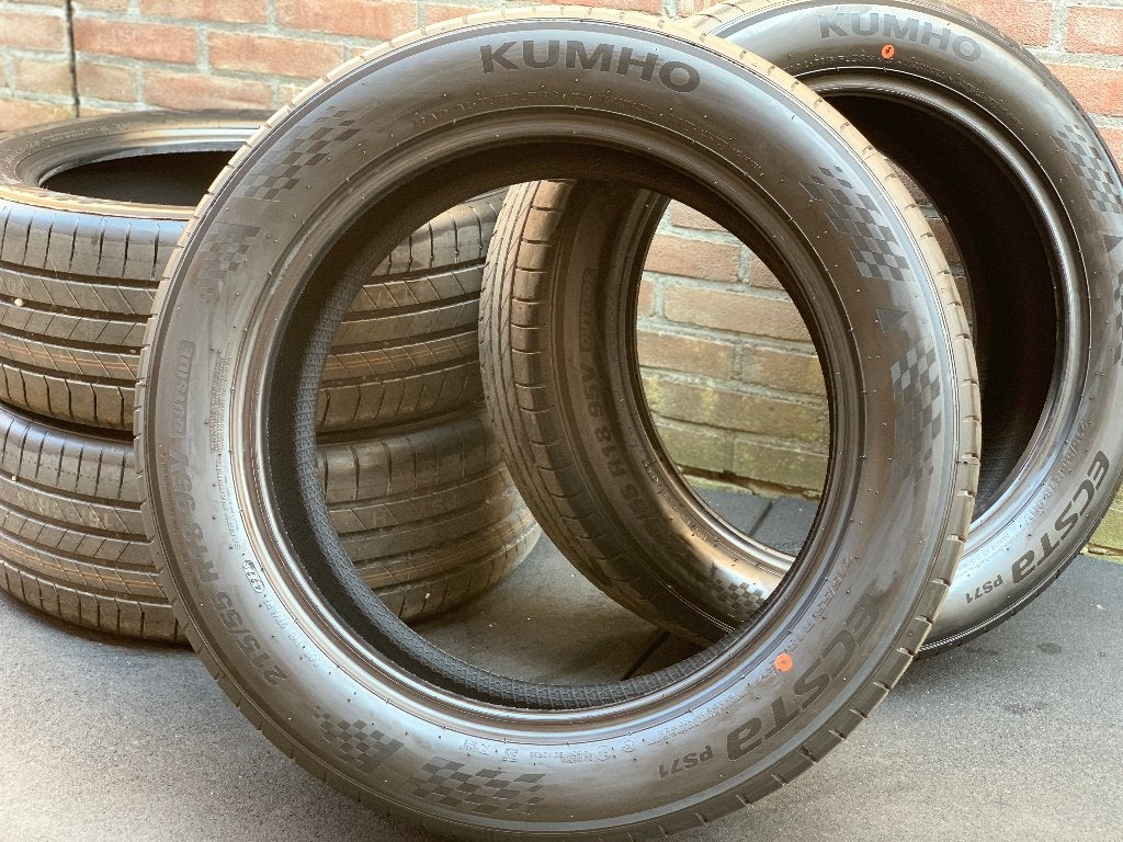 NIEUW | 4 x Kumho ECSTA PS71 215/55 R18 Zomerbanden 2025, 18 inch, 215 mm, Nieuw, Ophalen of Verzenden