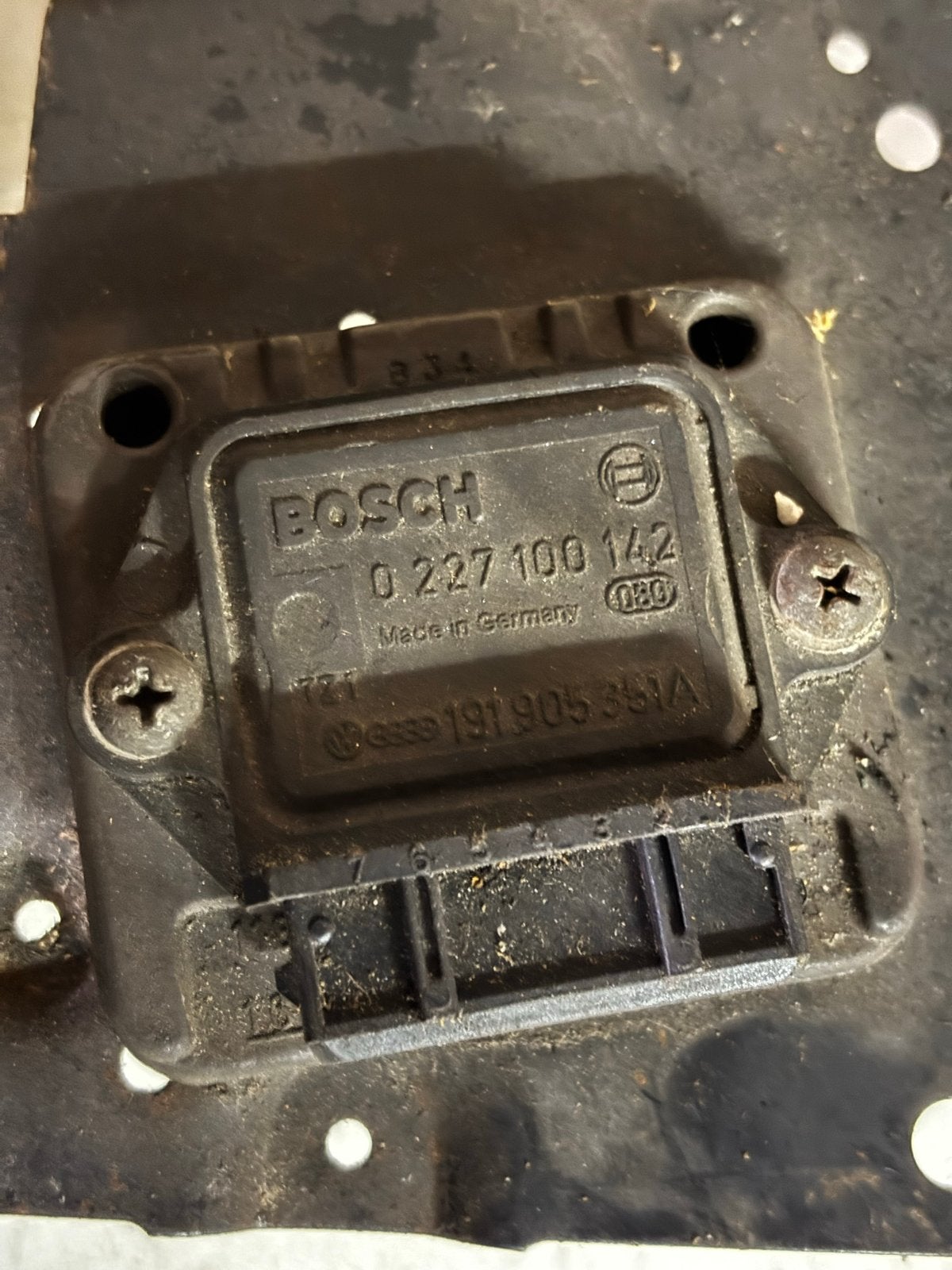 Bosch ontstekingsmodule VW Golf 2 GTI PF 0227100142, Ophalen of Verzenden, Gebruikt, Volkswagen