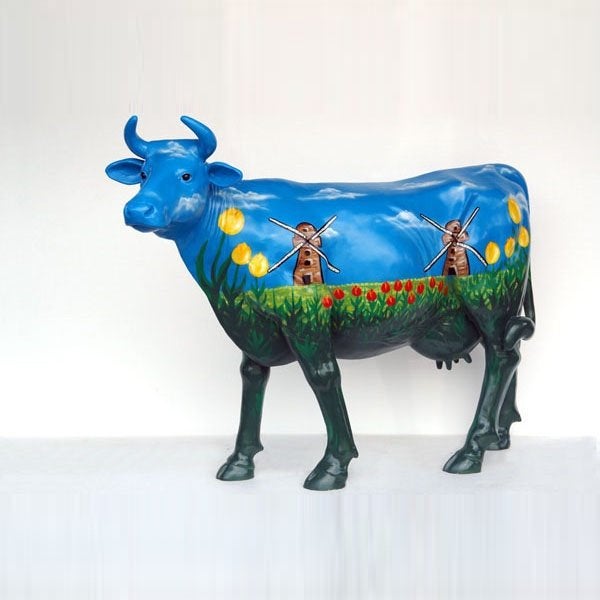 Hollandse Koe - koebeeld levensgroot polyester, Ophalen, Nieuw, Overige soorten, Overige typen