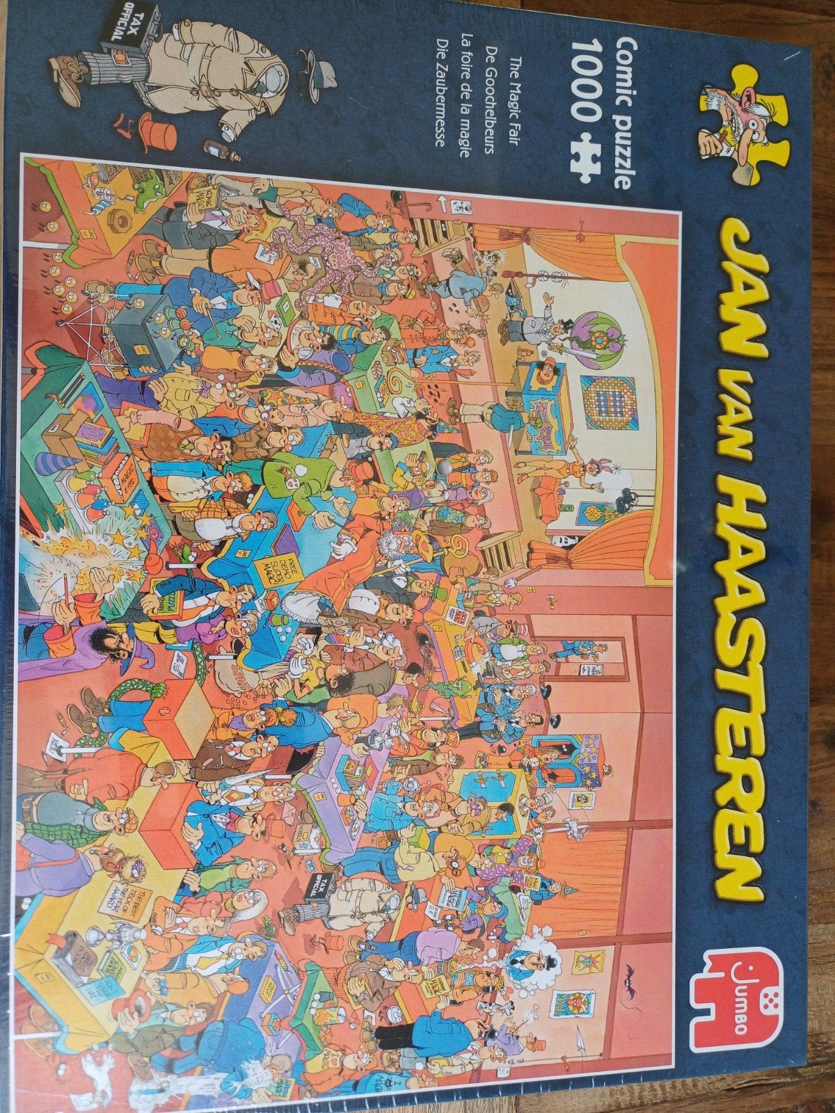 Jan van Haasteren Comic Puzzel - The Magic Fair 1000 stukjes, Ophalen of Verzenden, 500 t/m 1500 stukjes, Zo goed als nieuw, Legpuzzel