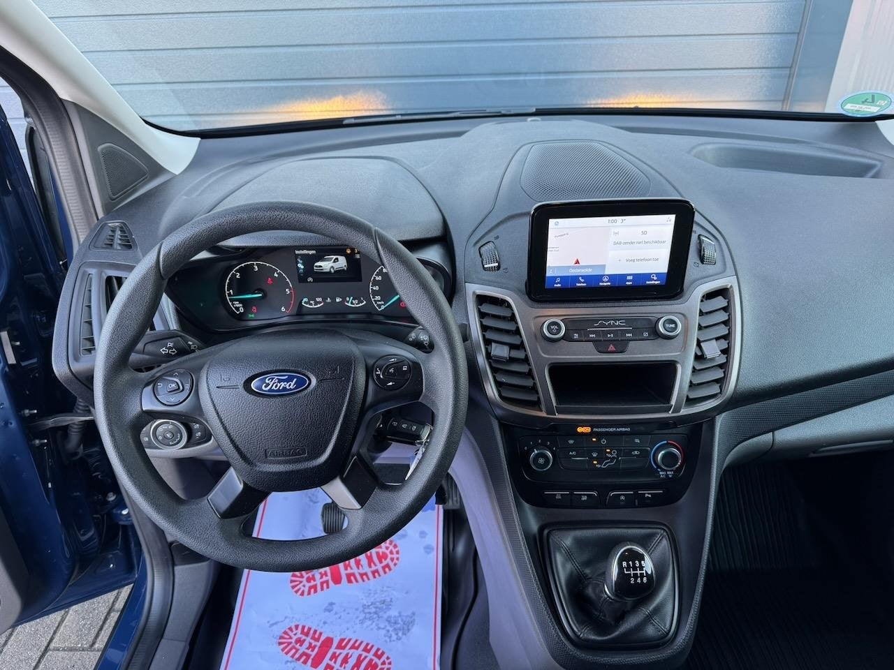 Ford Transit Connect 1.5 EcoBlue 100pk L1 Trend | Airco | 3-, Auto's, 1390 kg, Stof, Gebruikt, 4 cilinders