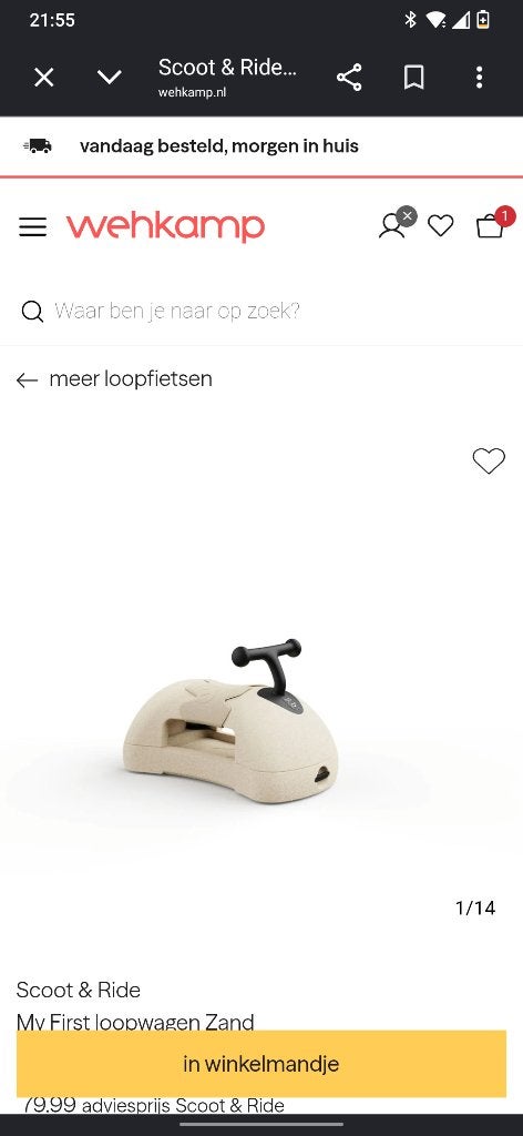 Scoot and ride, Ophalen, Nieuw, Jongen of Meisje