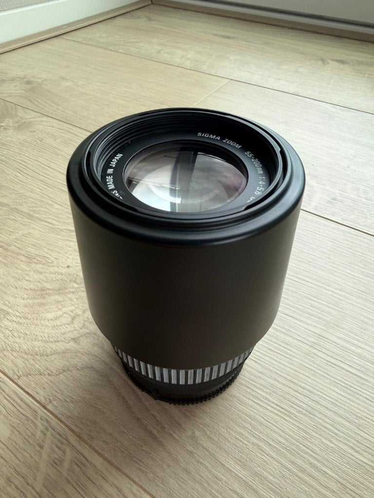 Sigma 55-200mm f/4-5.6 DC telezoomlens voor Canon EF/EF-S, Audio, Tv en Foto, Fotografie | Lenzen en Objectieven, Ophalen, Telelens