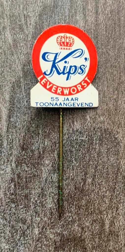 Kips LeverWorst Speldje, Ophalen of Verzenden