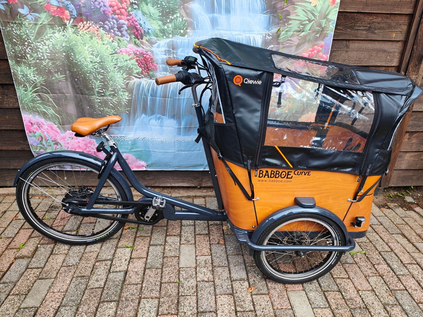 Babboe curve mountain als Nieuw, 4 kinderen of meer, Huif, Zo goed als nieuw, Schijfrem