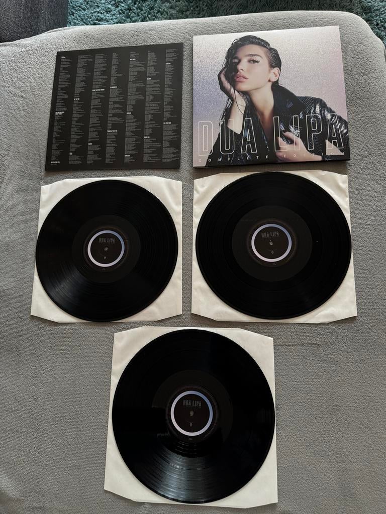 Dua Lipa - Complete Edition 3LP, Cd's en Dvd's, Vinyl | Pop, Ophalen of Verzenden, Zo goed als nieuw, 12 inch