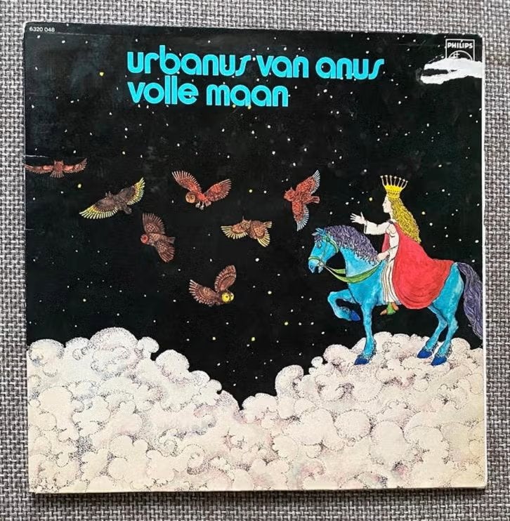 3. LP Urbanus van Anus volle Maan, Ophalen of Verzenden, Zo goed als nieuw, 12 inch, Overige genres