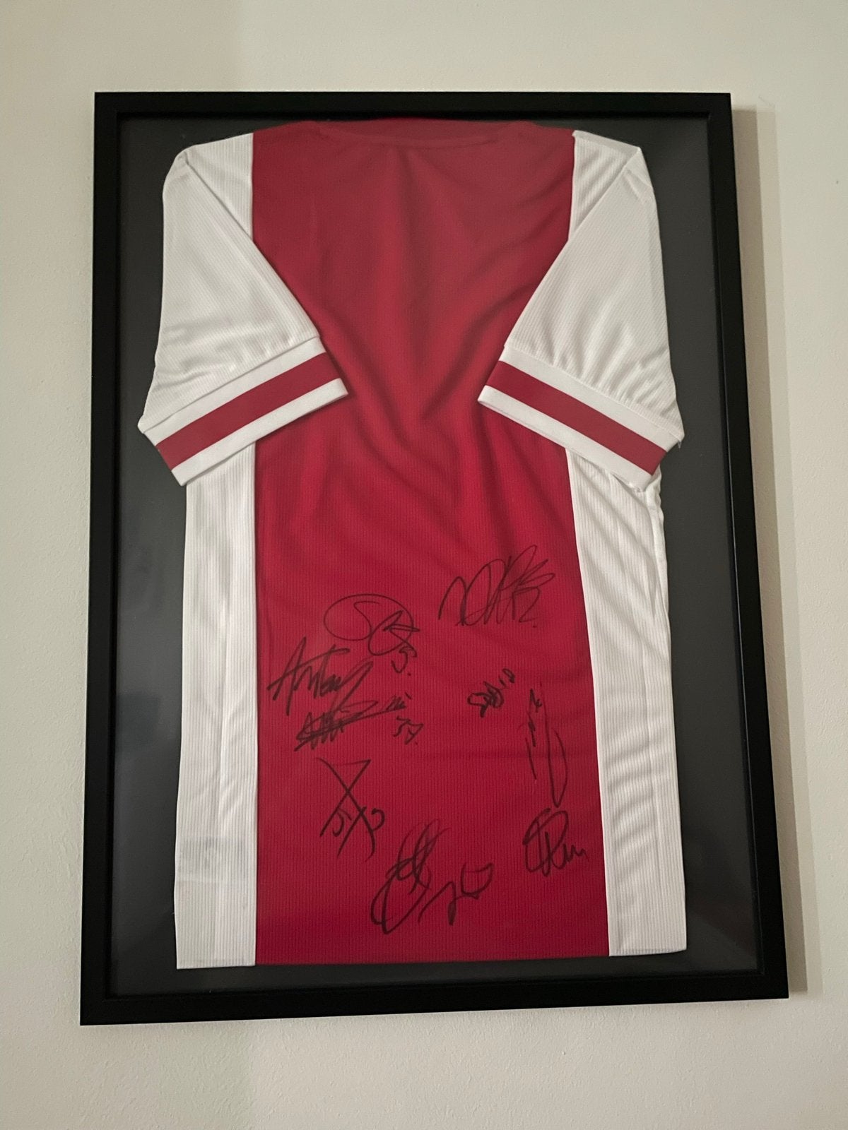 Gesigneerd Ajax Shirt metBEWIJS Antony, Neres, Kudus, Haller, Verzamelen, Sportartikelen en Voetbal, Ophalen of Verzenden, Zo goed als nieuw