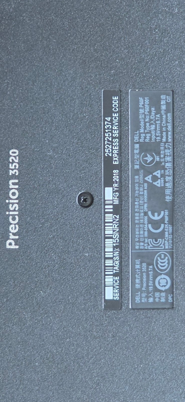 Dell Precision 3520 Laptop - Krachtig en Betrouwbaar, Ophalen of Verzenden, Zo goed als nieuw, Dell, Gaming