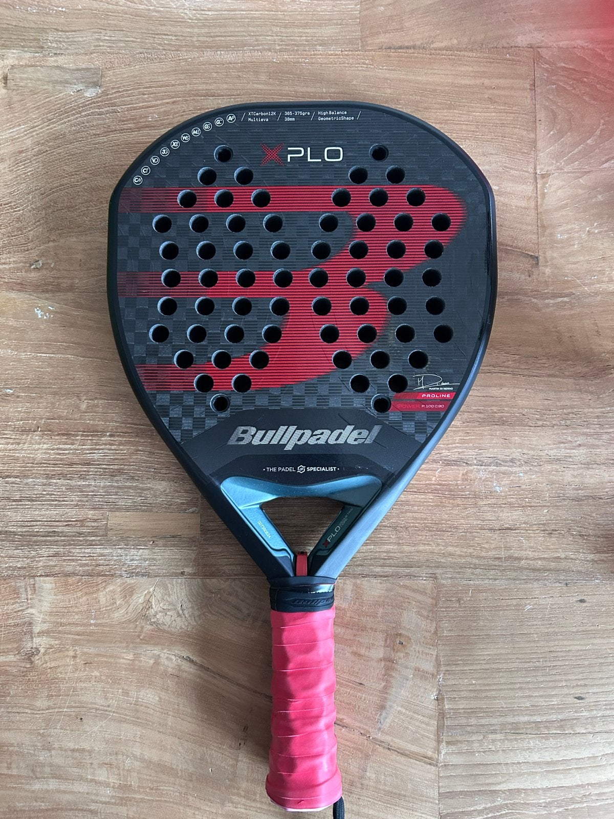 Bullpadel Xplo Padel Racket - Zo goed als nieuw, Ophalen of Verzenden, Zo goed als nieuw