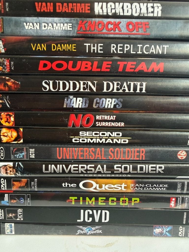 Jean Claude van Damme Collectie DVD, Cd's en Dvd's, Engels, Vanaf 16 jaar, Nederlands, Ophalen of Verzenden