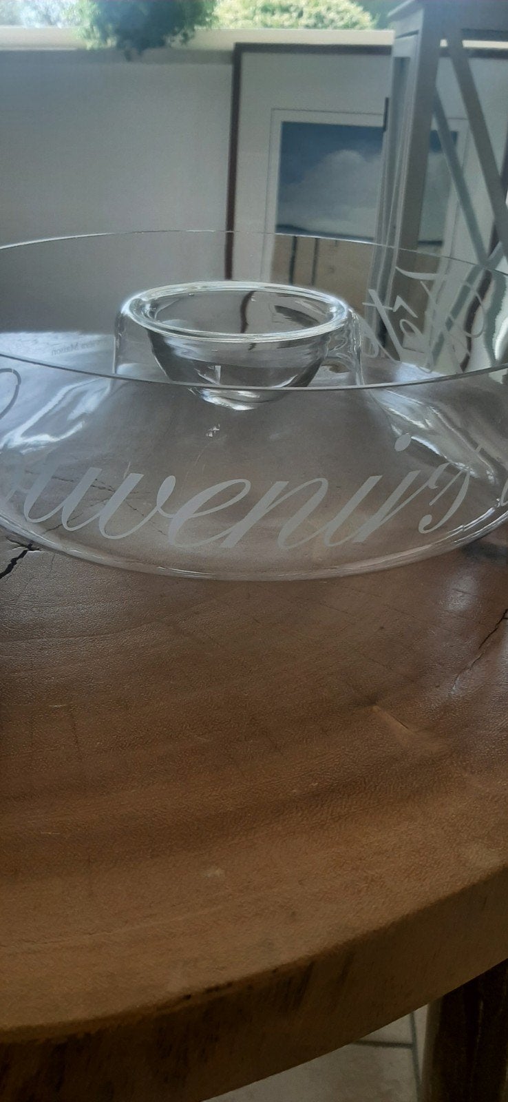 Riviera Maison Souvenirs schaal, Huis en Inrichting, Ophalen, Schaal, Rond, Glas