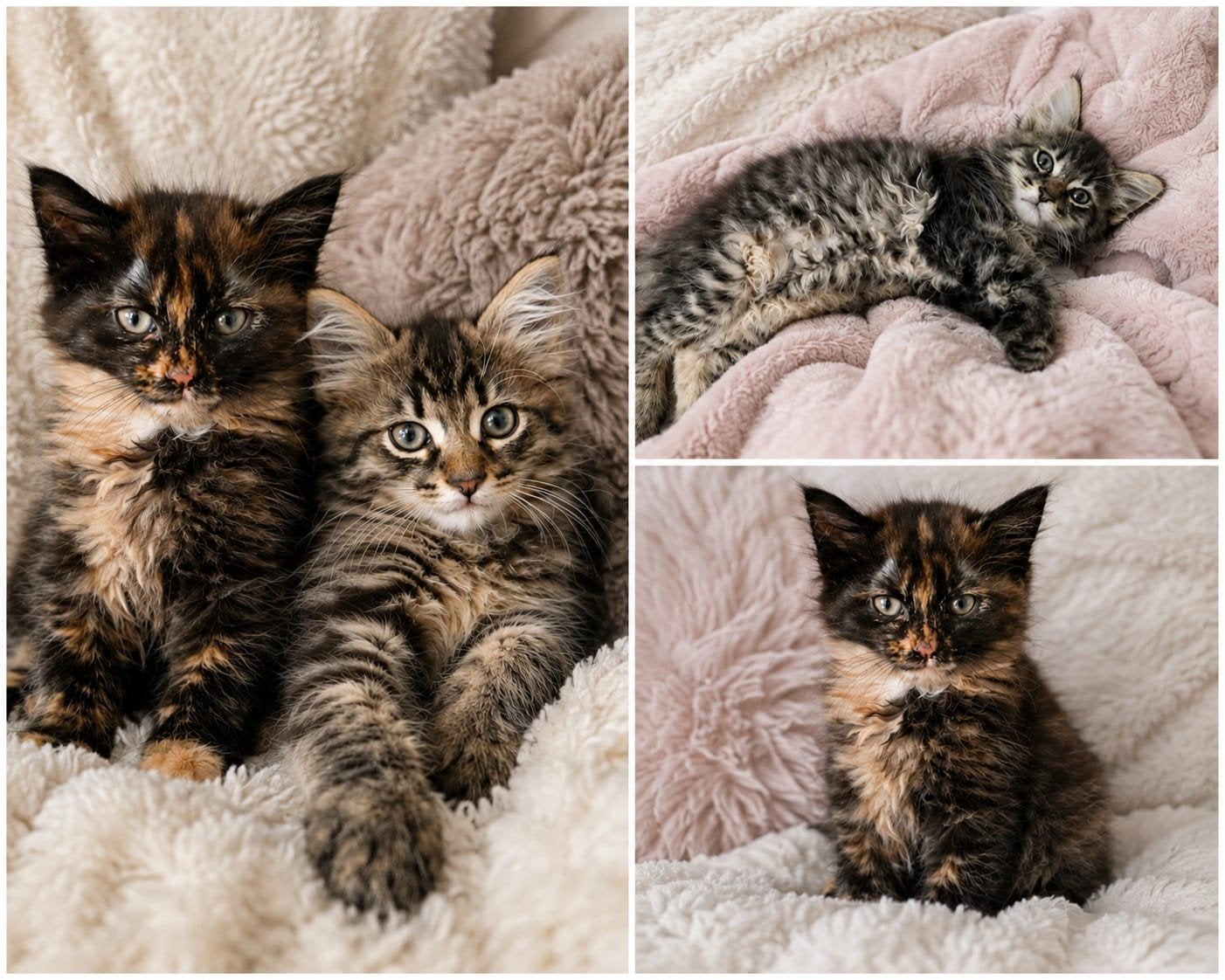 prachtig sociale maine coon kittens, Dieren en Toebehoren, Meerdere dieren, Gechipt, 0 tot 2 jaar