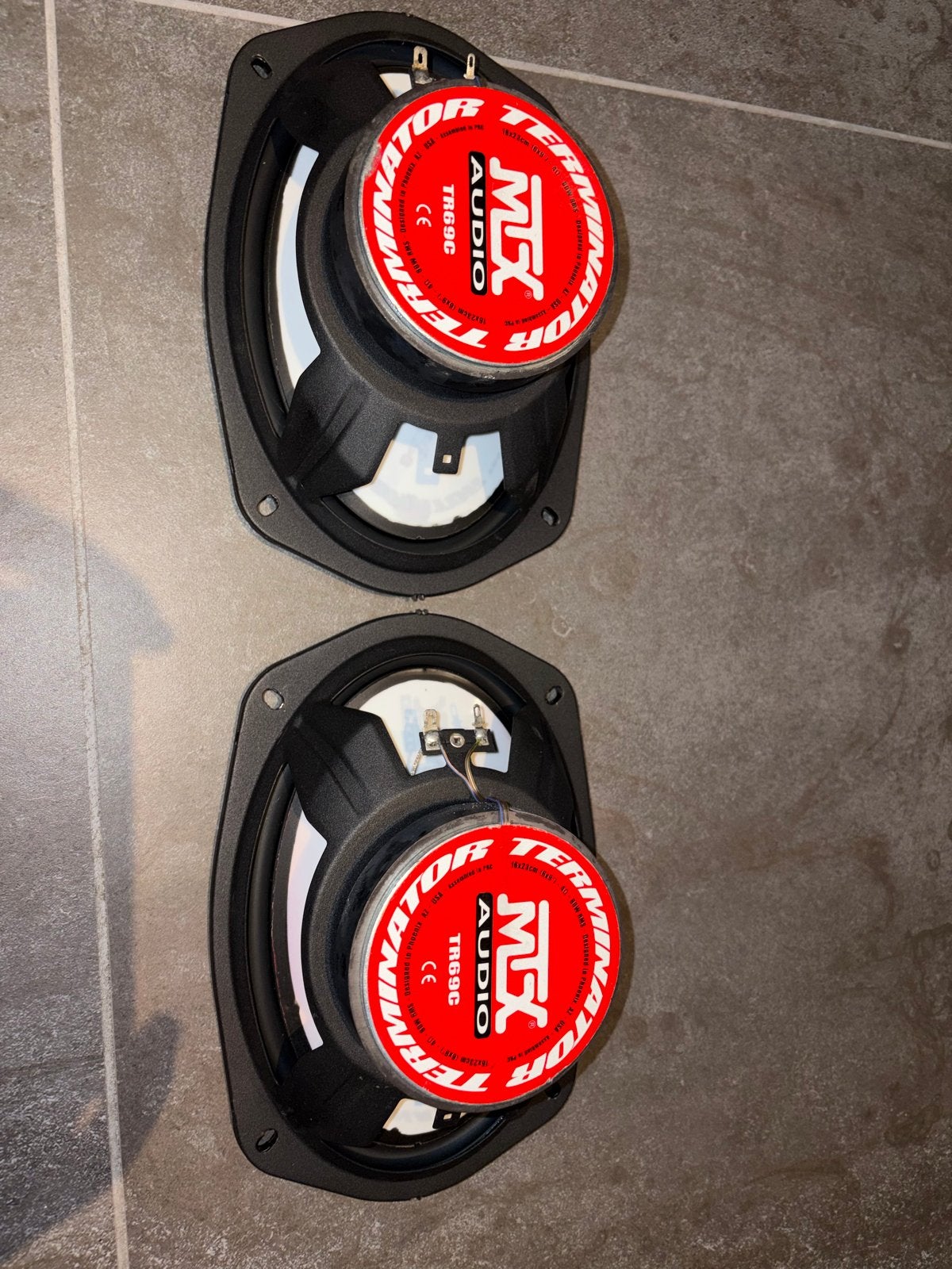 MTX TR69C 6x9 speakers met JBL GT5-A3001 versterker, Ophalen of Verzenden, Gebruikt