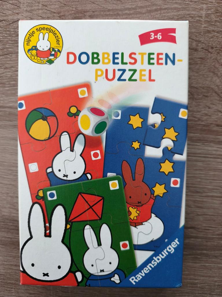 Nijntje dobbel puzzel, Ophalen of Verzenden, Nieuw, 2 tot 4 jaar