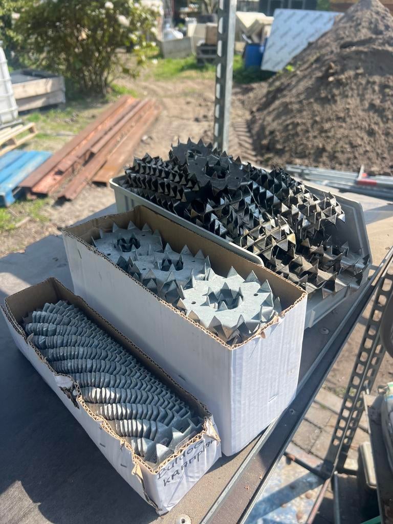 Bulldog houtverbinders / nagelplaten - Diverse maten, Ophalen, Zo goed als nieuw, Minder dan 50 mm, Overige typen