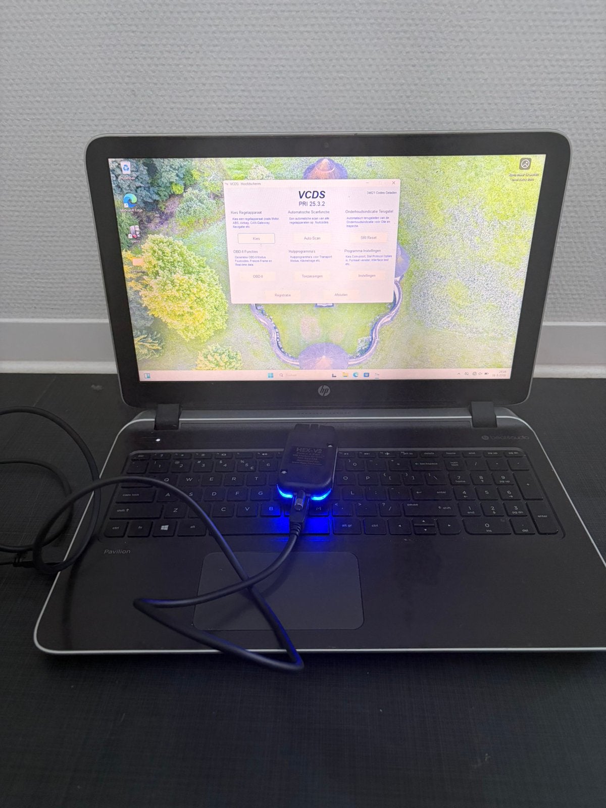 VCDS HEX V2 vagcom kabel ongelimiteerde VINS + HP / SSD, Ophalen of Verzenden, Zo goed als nieuw