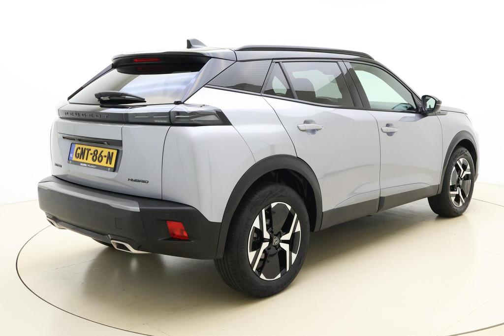 Peugeot 2008 1.2 Hybrid 136 GT Automaat | Navigatie | Climat, Gebruikt, Euro 6, 1199 cc, Leder en Stof