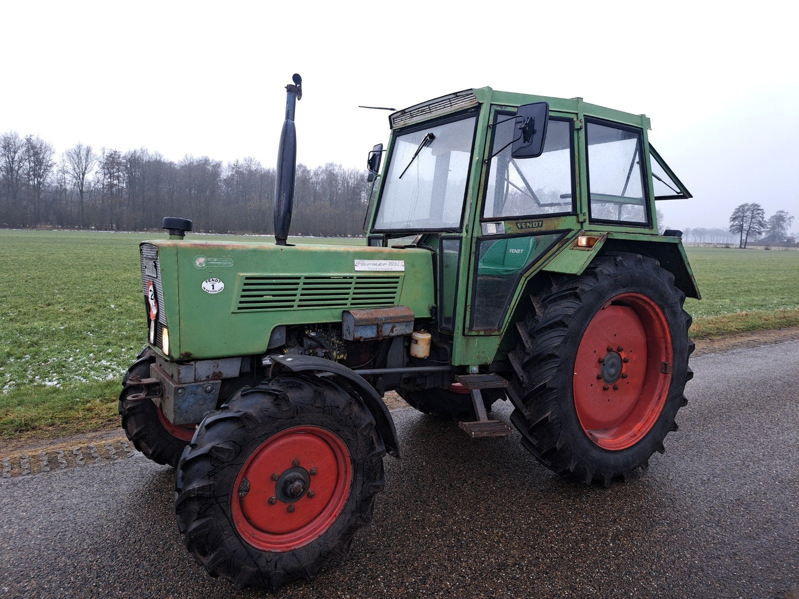 Fendt 105 LS agrarisch Oldtimer PK tractor 102 103 104 S 305, Gebruikt, Ophalen of Verzenden, 5000 tot 7500, Tot 80 Pk
