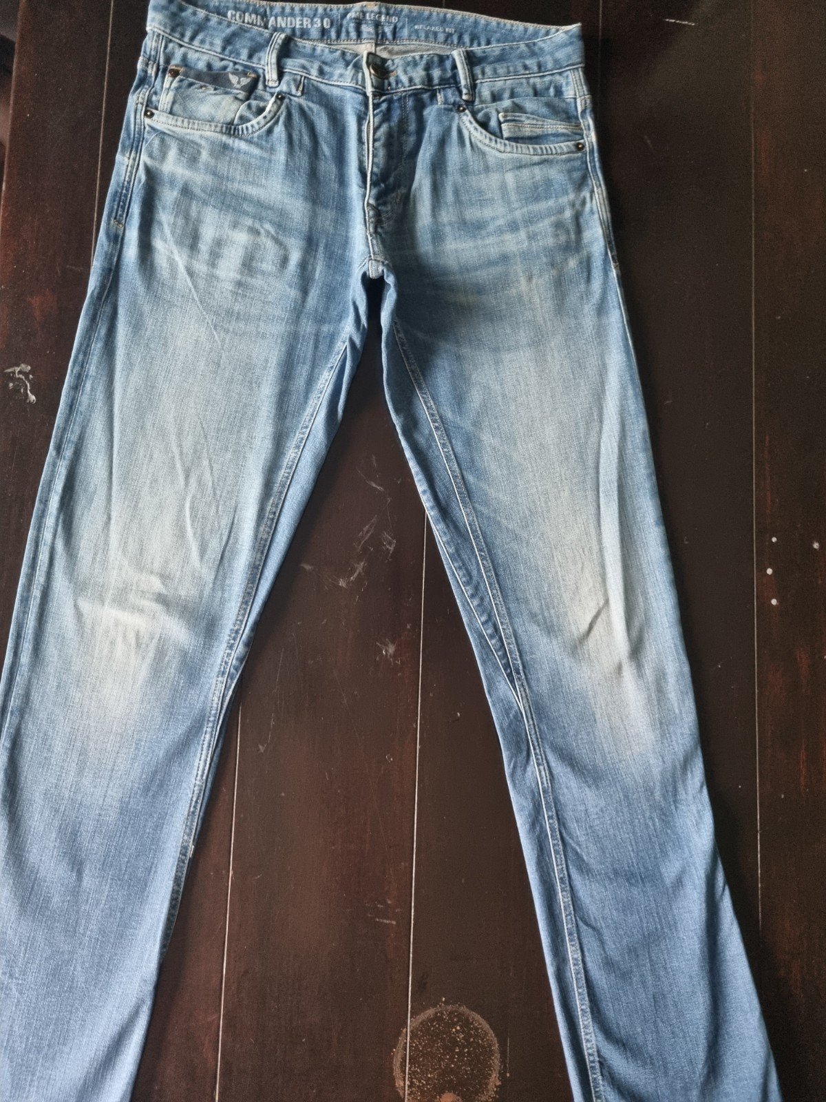 PME LEGEND COMMANDER 3.0 RELAXED STRETCH FIT JEANS 34/38!!, Blauw, Ophalen of Verzenden, Zo goed als nieuw, W33 - W34 (confectie 48/50)