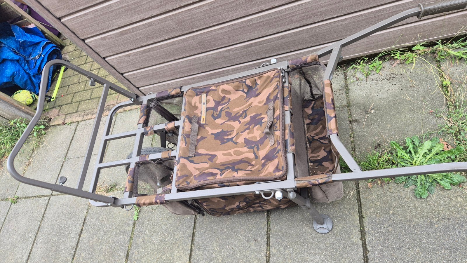 Fox Transporter Barrow met regenhoes, Ophalen, Zo goed als nieuw, Overige typen