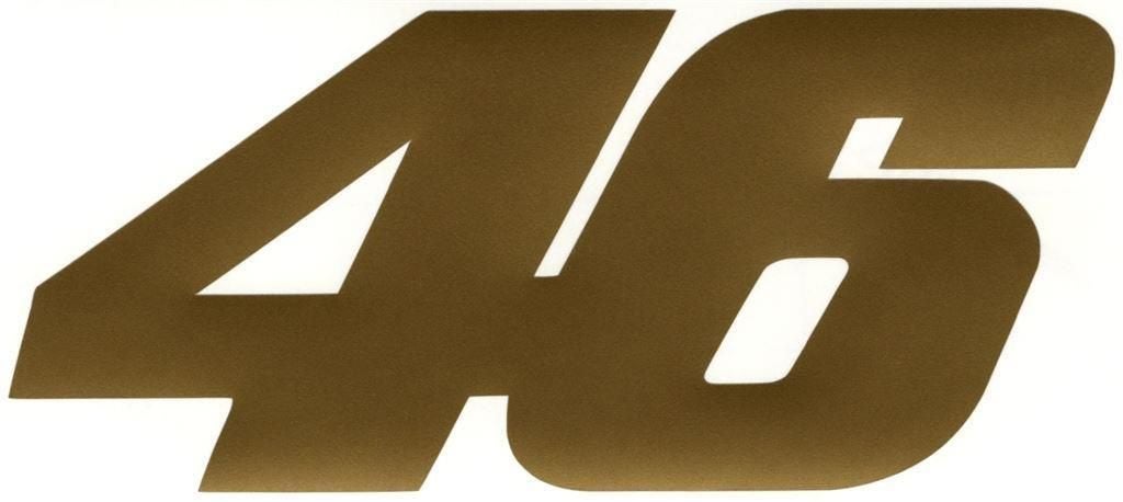 46 Valentino Rossi sticker #4, Motoren, Verzenden