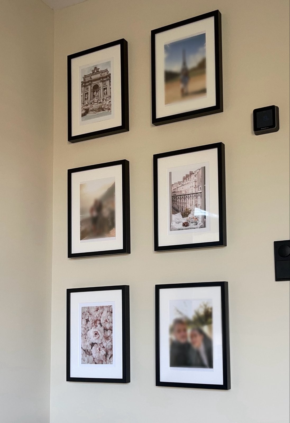 5 Zwarte Fotolijsten 30x40 cm, Standaard fotolijst, Ophalen of Verzenden, Zo goed als nieuw, Zwart