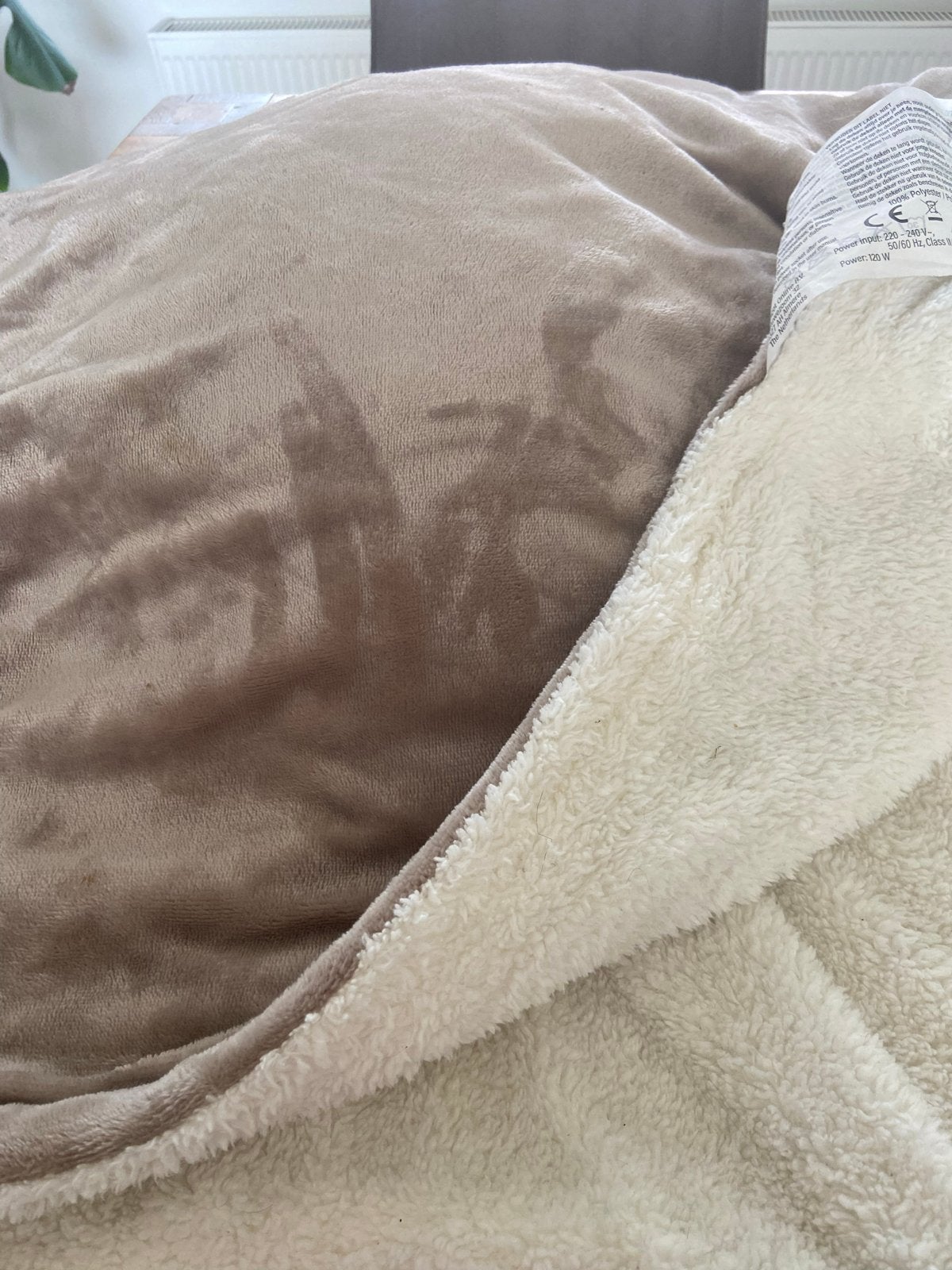 Sleepmed Elektrische Deken - Heerlijk Warm en Comfortabel, Eenpersoons, Beige, Ophalen of Verzenden, Overige merken