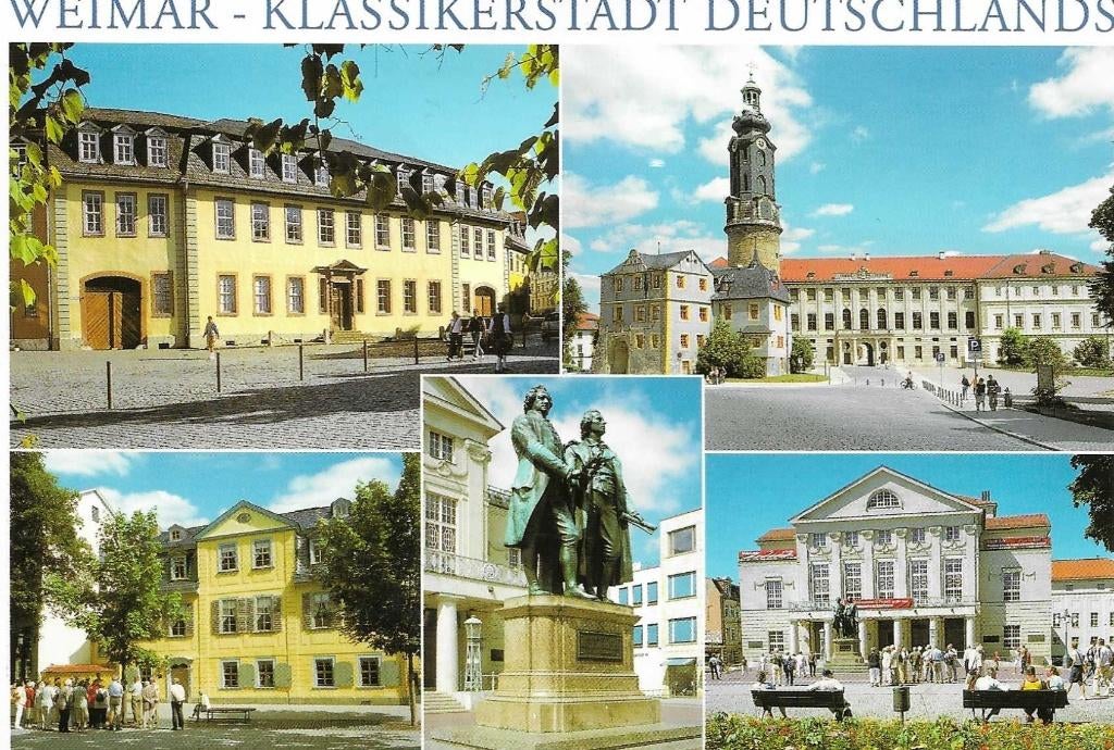 Weimar- -5-luik., Verzenden, 1980 tot heden, Gelopen, Duitsland