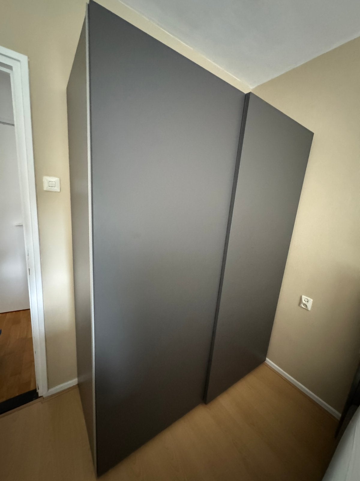 Ikea pax / hasvik, Ophalen, 100 tot 150 cm, 200 cm of meer, Met plank(en)