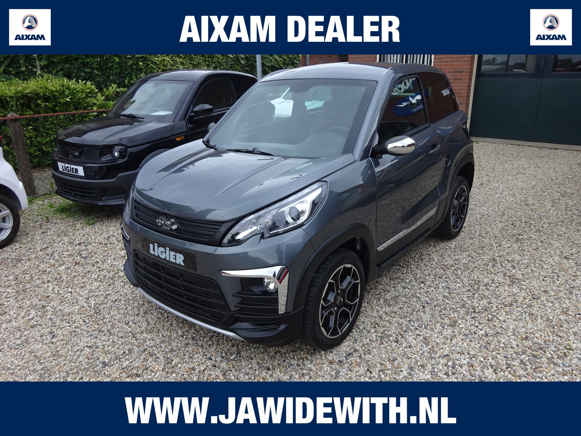 Ligier Brommobiel JS60 Chic Sun DCI Airco, Stuurbekrachtigin, Gebruikt, Ligier