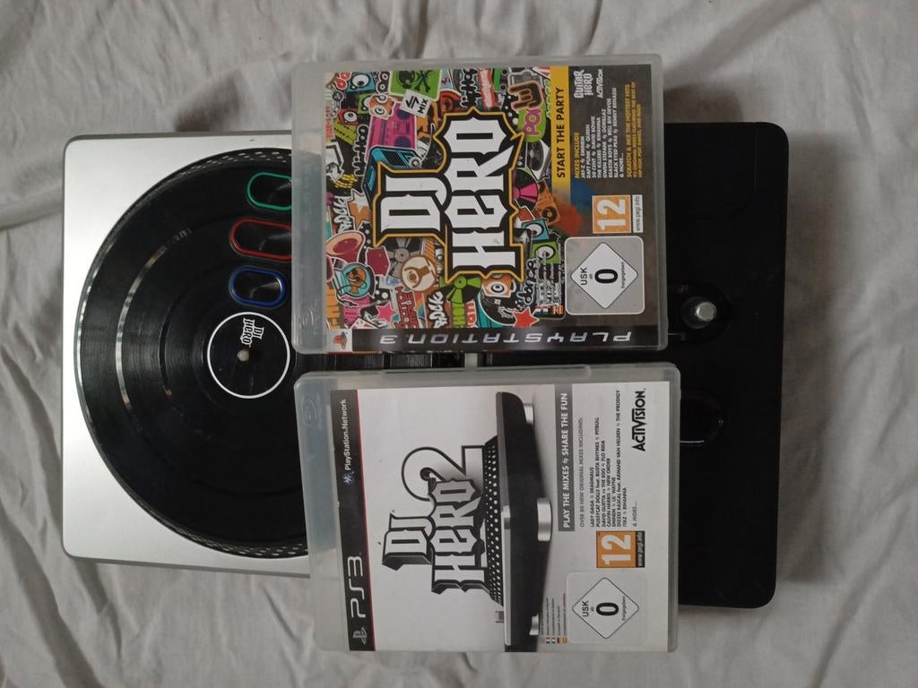 DJ Hero 1 & 2 Bundle - PlayStation 3 (PS3) - Zonder Dongle, Ophalen, Muziek