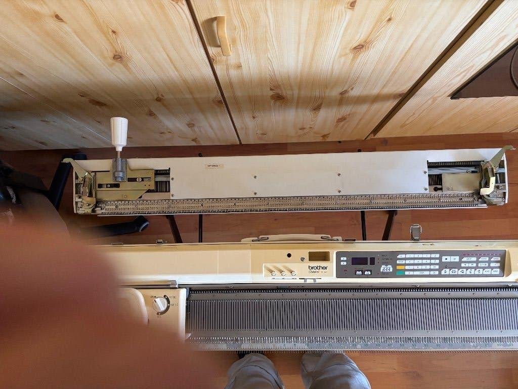 Brother KH-940 E breimachine, Ophalen, Gebruikt, Breien, Machine
