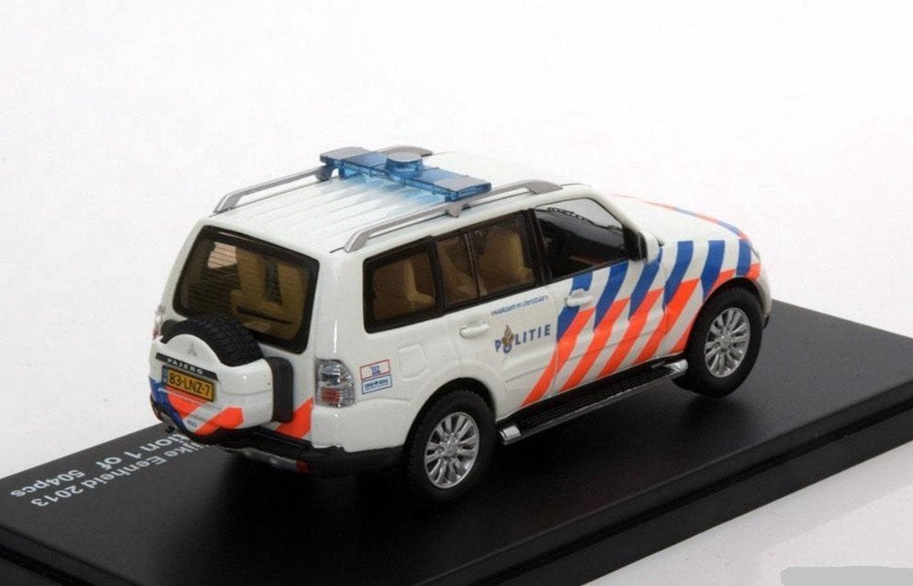 Triple9 Collection 1:43 Mitsubishi Pajero Landelijke Eenheid, Hobby en Vrije tijd, -, Nieuw, Ophalen of Verzenden, Overige merken