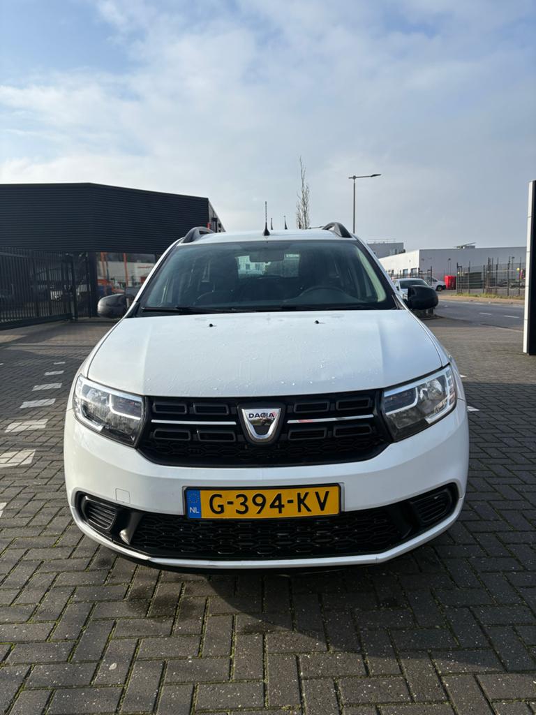 Dacia Logan MCV 0.9 Tce 90pk Easy-r S&S 2019 Wit, Auto's, Dacia, 898 cc, 1043 kg, 40 €/maand, Origineel Nederlands