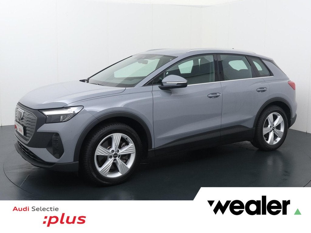 Audi Q4 e-tron 40 Edition 77 kWh | 204 PK | SoH 94% | Trekha, Auto's, Audi, 12 maanden, Gebruikt, Zwart, Automatische klimaatregeling