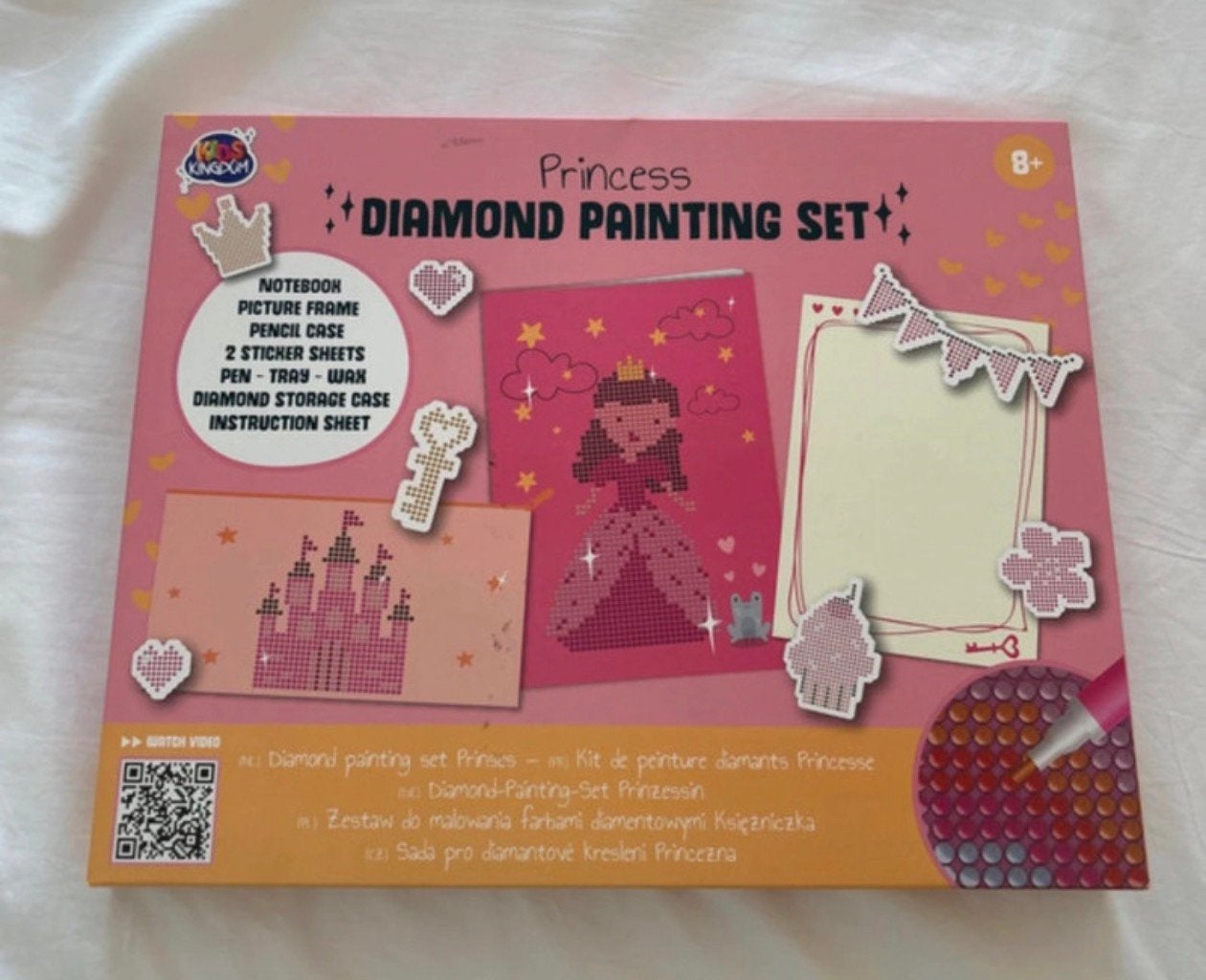 Diamond Paiting  set Princes nieuw Kingdom, Ophalen of Verzenden, Zo goed als nieuw