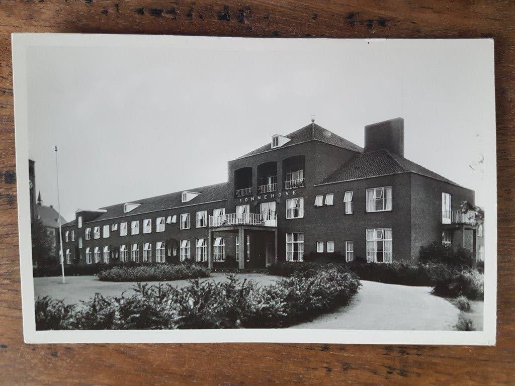 Ansichtkaart Someren Bejaardenhuis Sonnehove, Ophalen of Verzenden, 1940 tot 1960, Ongelopen, Noord-Brabant