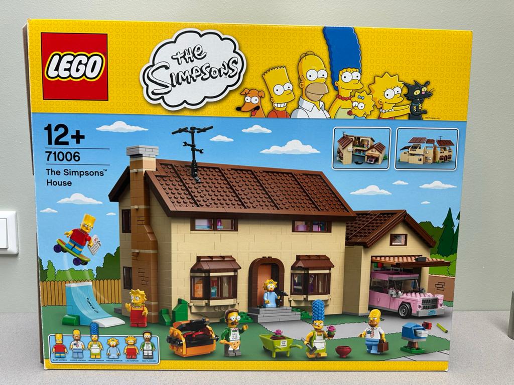 LEGO The Simpsons Huis (71006) - Compleet met doos, Ophalen of Verzenden, Zo goed als nieuw, Overige merken