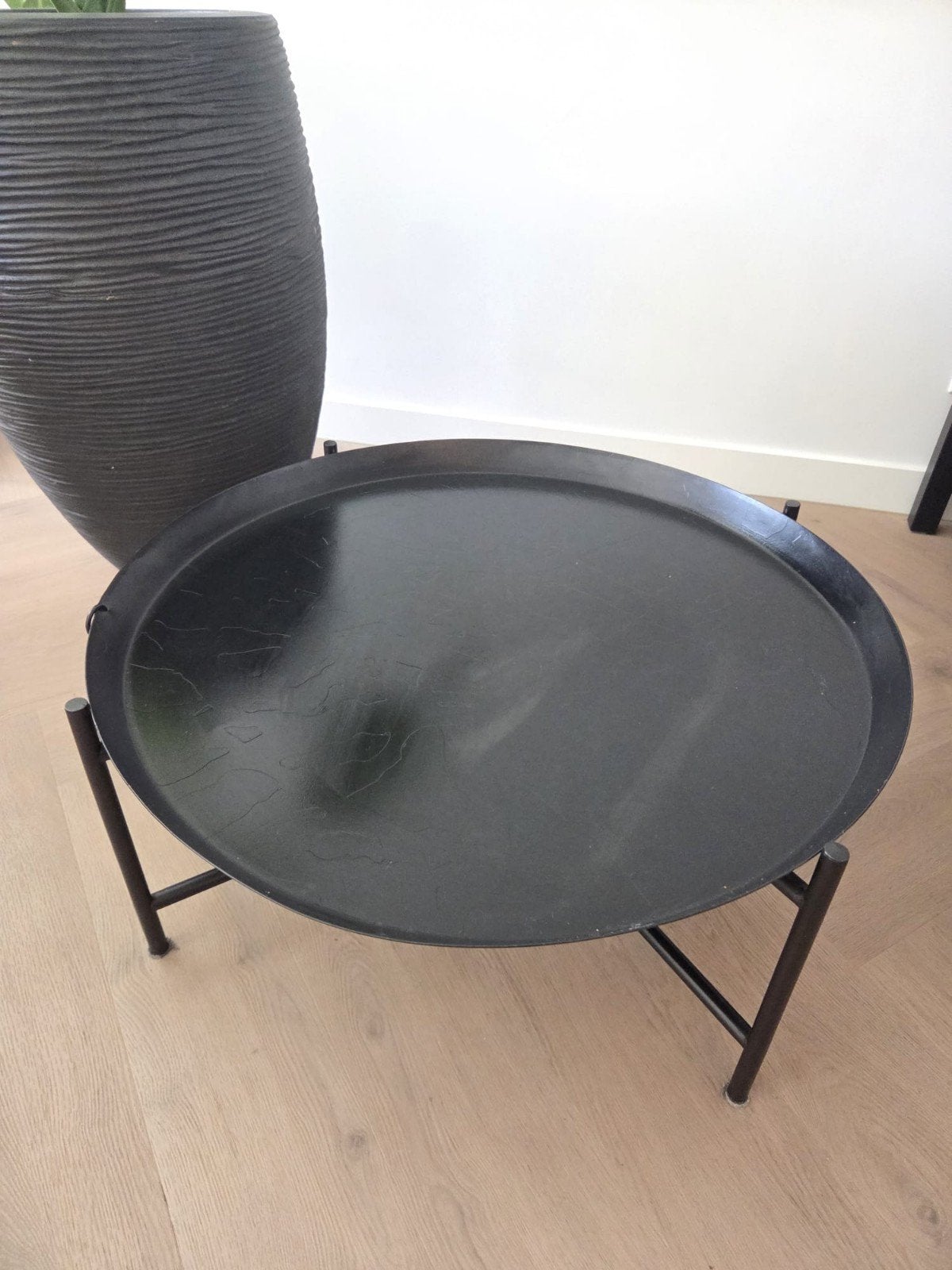 Salontafel 69cm zwart, Ophalen of Verzenden, Rechthoekig, 100 tot 150 cm, 50 tot 100 cm