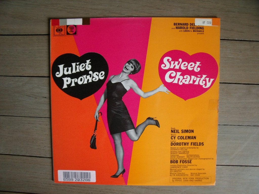Juliet Prowse - Sweet Charity, Cd's en Dvd's, Ophalen of Verzenden, Gebruikt, 12 inch
