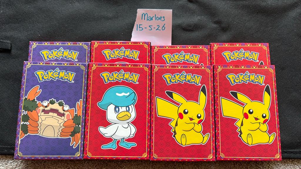 Pokemon Mc donalds 2023 DICHT, Ophalen of Verzenden, Zo goed als nieuw